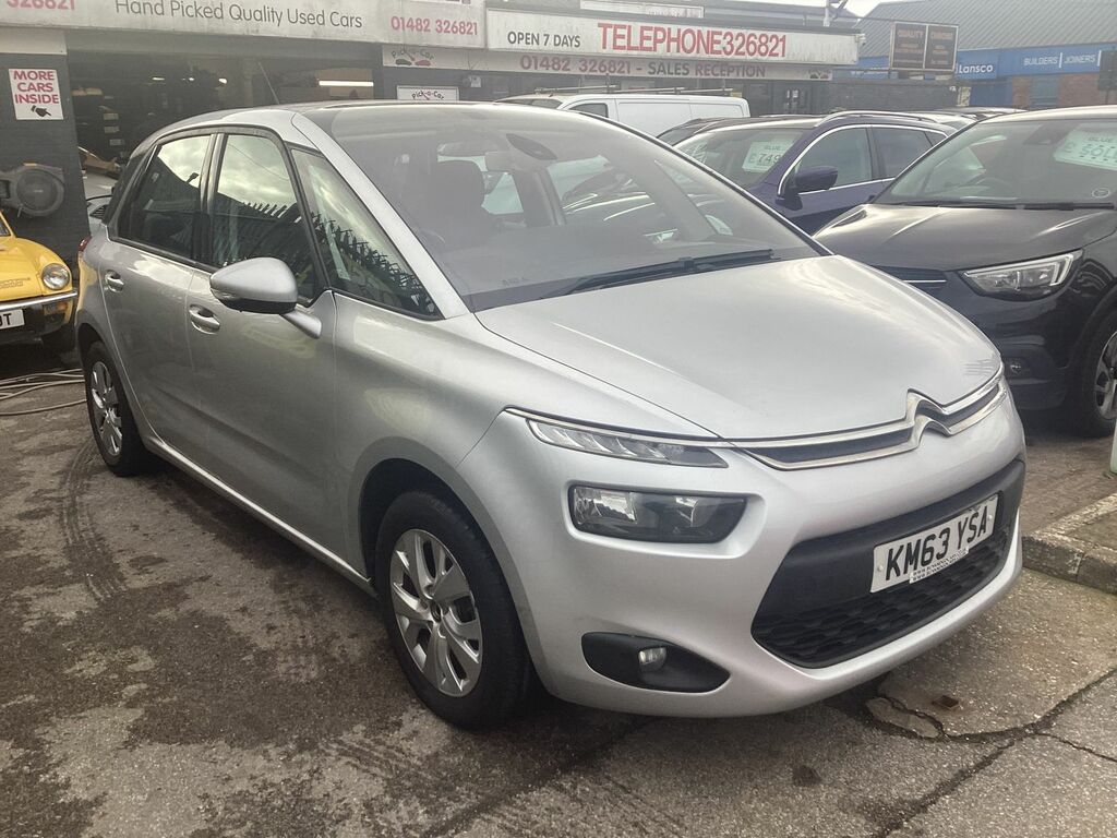 Citroen C4 Picasso 1.6L E-hdi Airdream Vtr Plus Mpv KM63YSA Silver #4