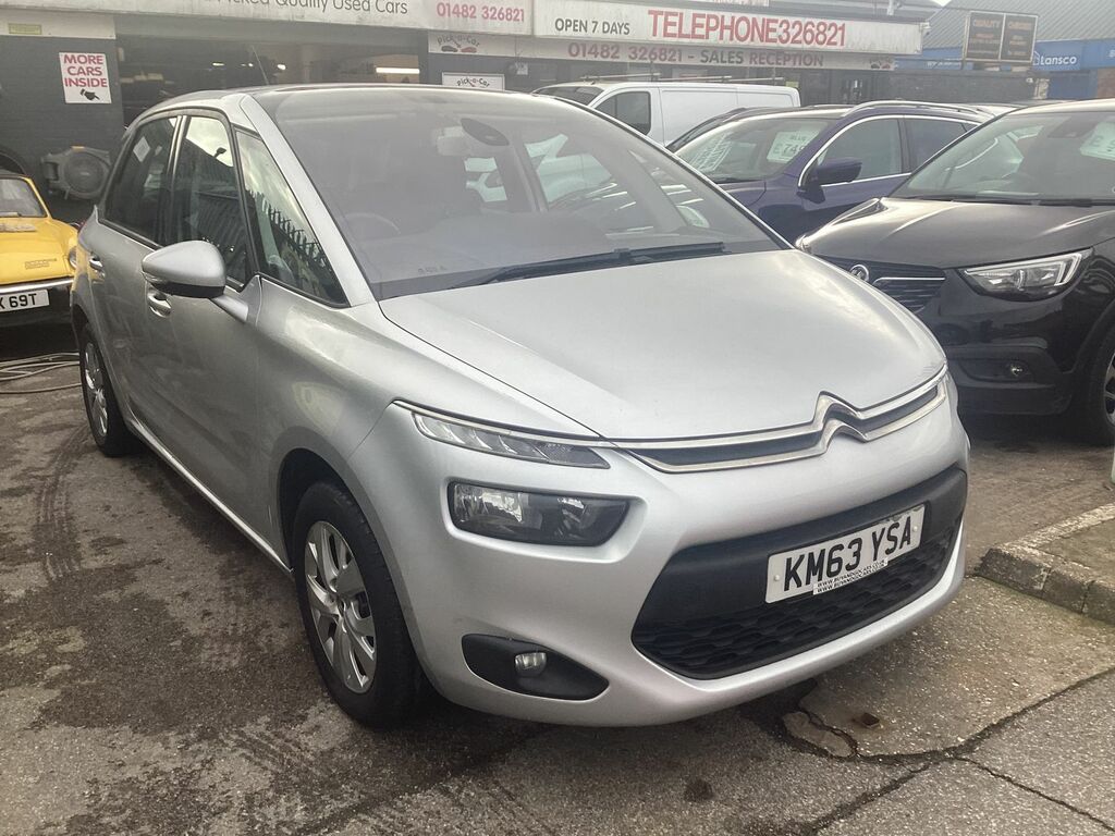 Citroen C4 Picasso 1.6L E-hdi Airdream Vtr Plus Mpv KM63YSA Silver #6
