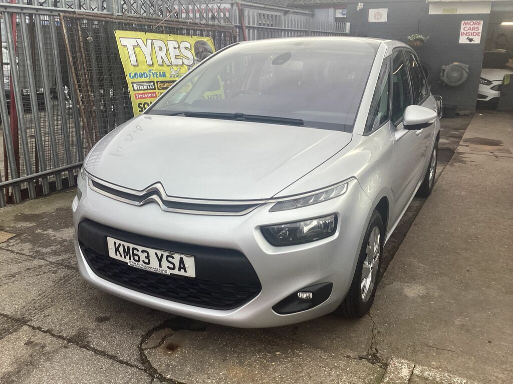 Citroen C4 Picasso 1.6L E-hdi Airdream Vtr Plus Mpv KM63YSA Silver #2