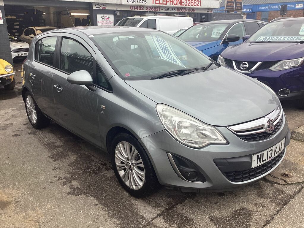 Vauxhall Corsa 1.4L Se Hatchback Euro 5 NL13KJA Silver #4