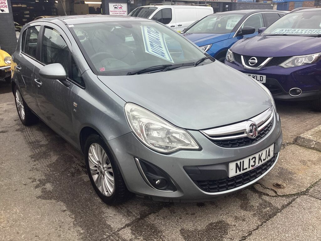 Vauxhall Corsa 1.4L Se Hatchback Euro 5 NL13KJA Silver