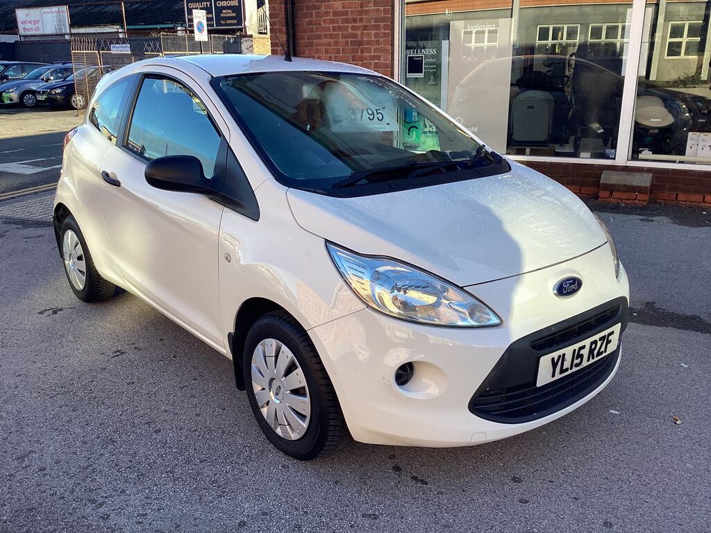 Ford KA 1.2L Studio Hatchback Euro 6 68 White