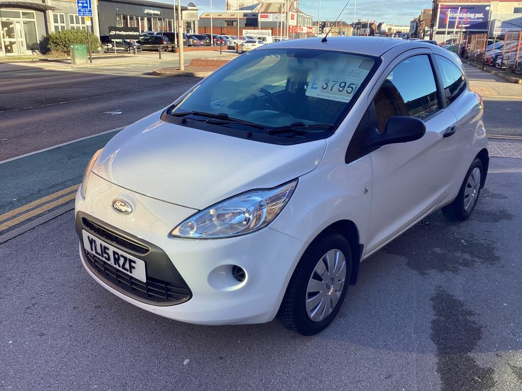 Ford KA 1.2L Studio Hatchback Euro 6 68 YL15RZF White #6