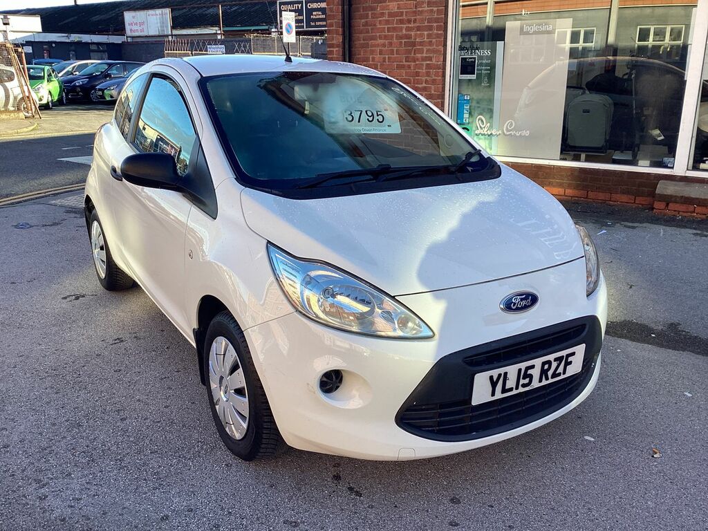 Ford KA 1.2L Studio Hatchback Euro 6 68 YL15RZF White #2