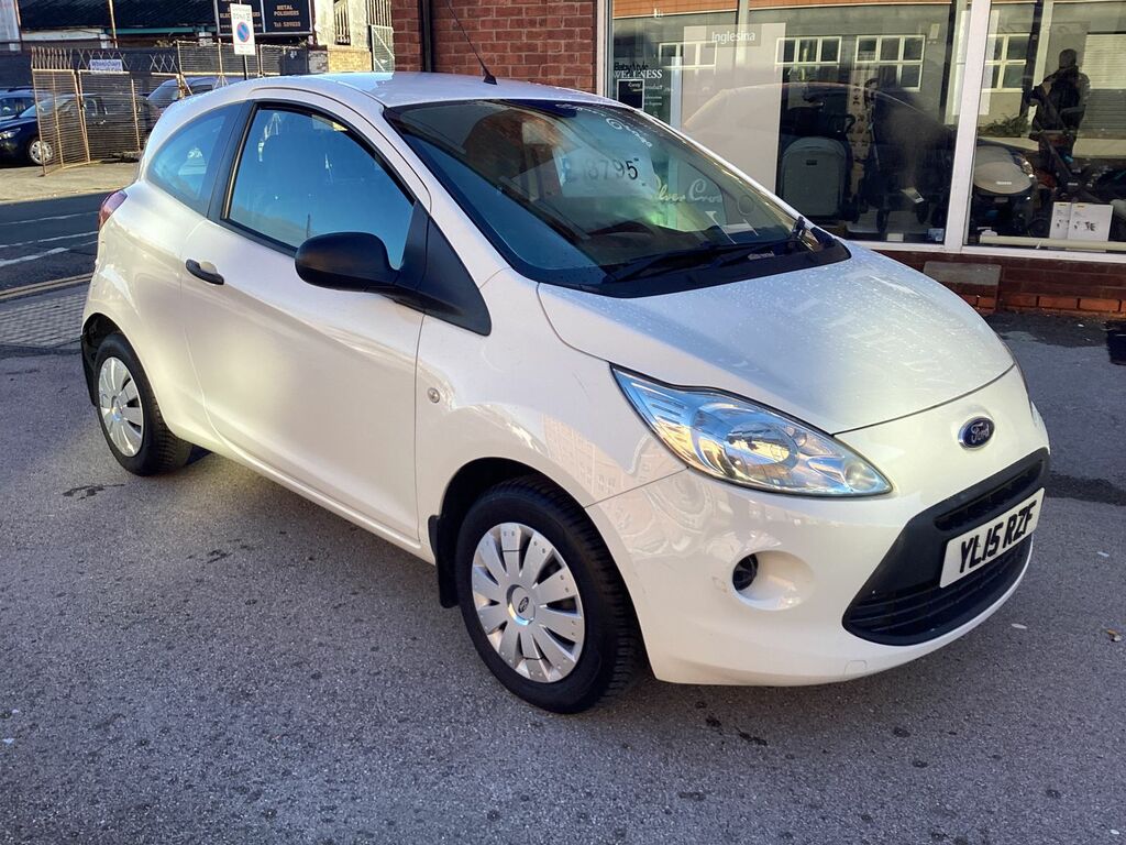Ford KA 1.2L Studio Hatchback Euro 6 68 YL15RZF White #5