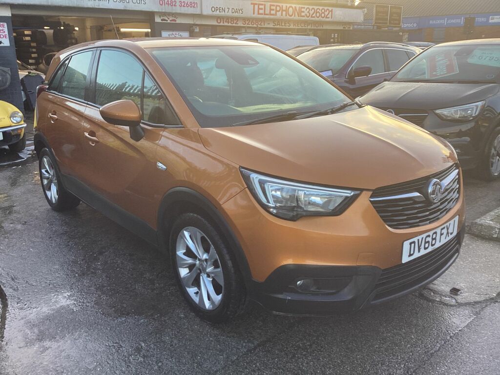 Vauxhall Crossland X 1.2L Se Suv Euro 6 82 Bhp DV68FXJ Orange #4