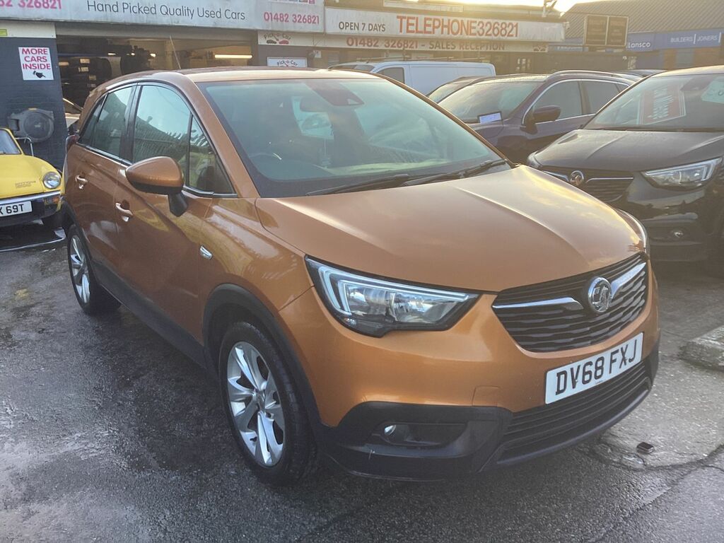 Vauxhall Crossland X 1.2L Se Suv Euro 6 82 Bhp Orange