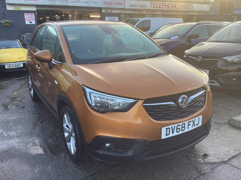 Vauxhall Crossland X 1.2L Se Suv Euro 6 82 Bhp DV68FXJ Orange #6