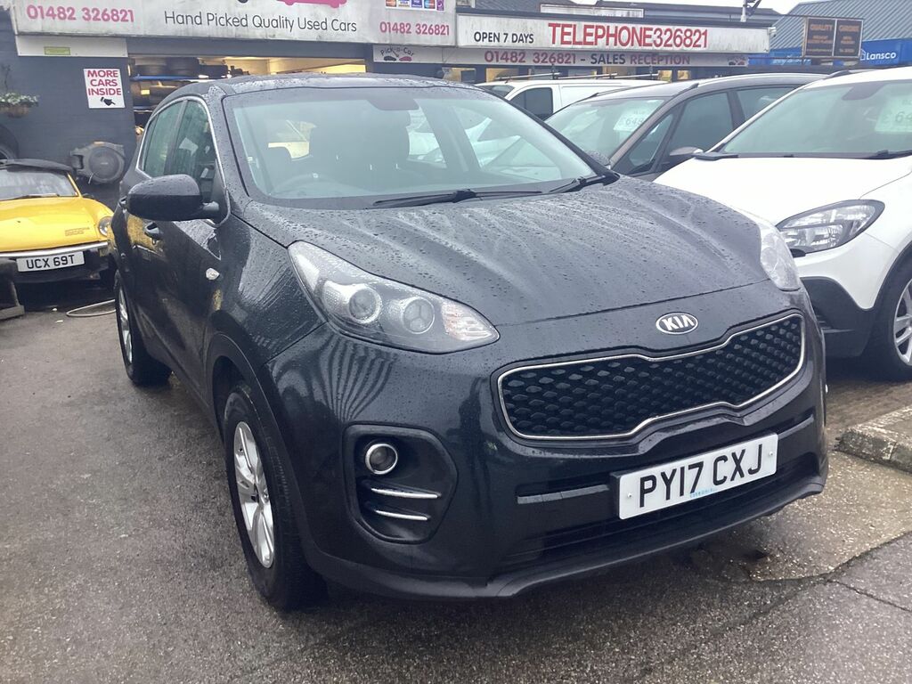 Kia Sportage 1.7L 1 Crdi Isg Suv Euro 6 114 PY17CXJ Black #2