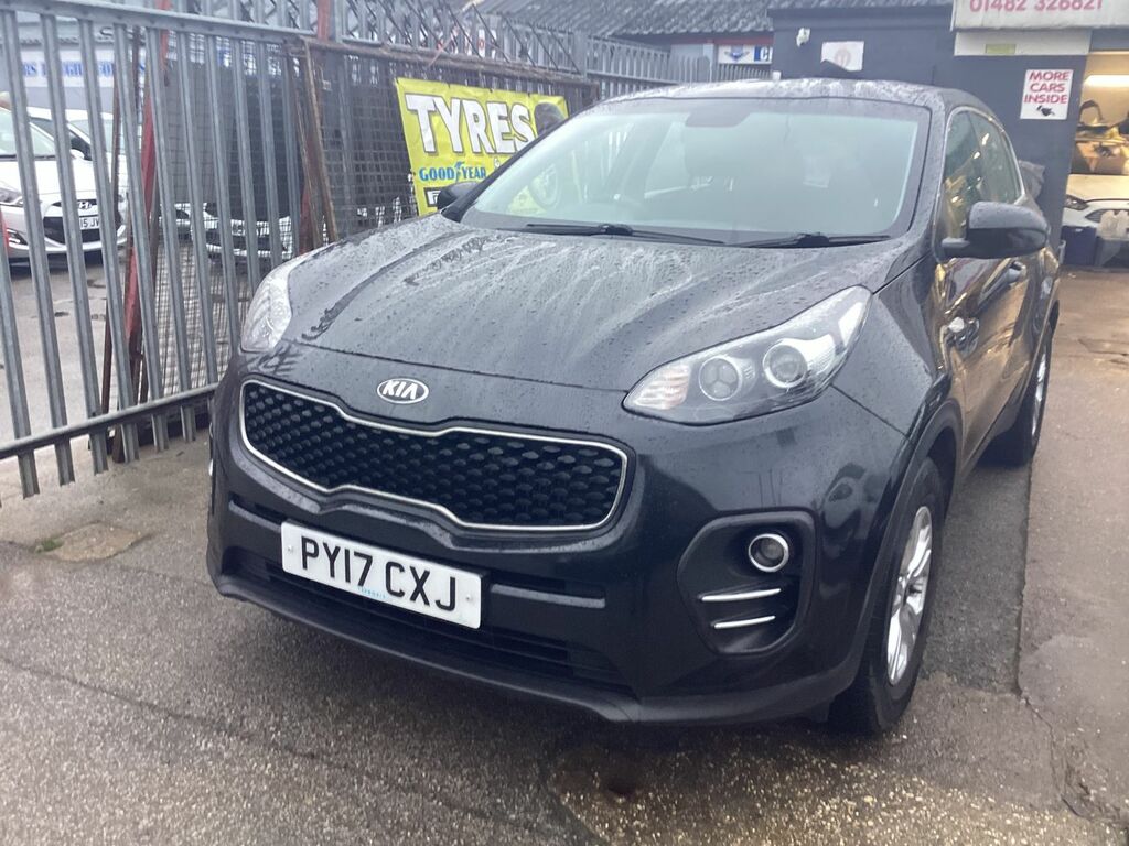 Kia Sportage 1.7L 1 Crdi Isg Suv Euro 6 114 PY17CXJ Black #5