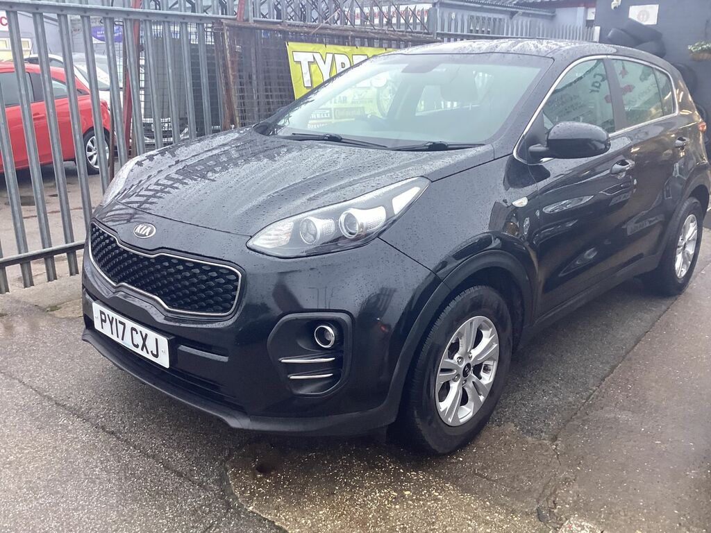 Kia Sportage 1.7L 1 Crdi Isg Suv Euro 6 114 PY17CXJ Black #3