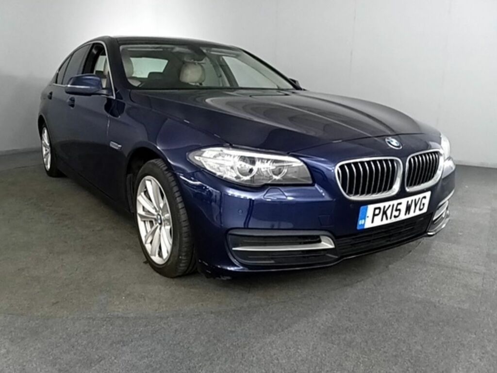 BMW 5 Series 2.0L 520D Se Saloon Euro PK15WYG Blue #2
