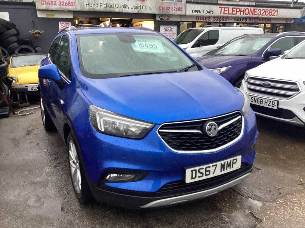 Vauxhall Mokka X 1.4I Turbo Ecotec Active Suv Eur DS67WMP Blue #2