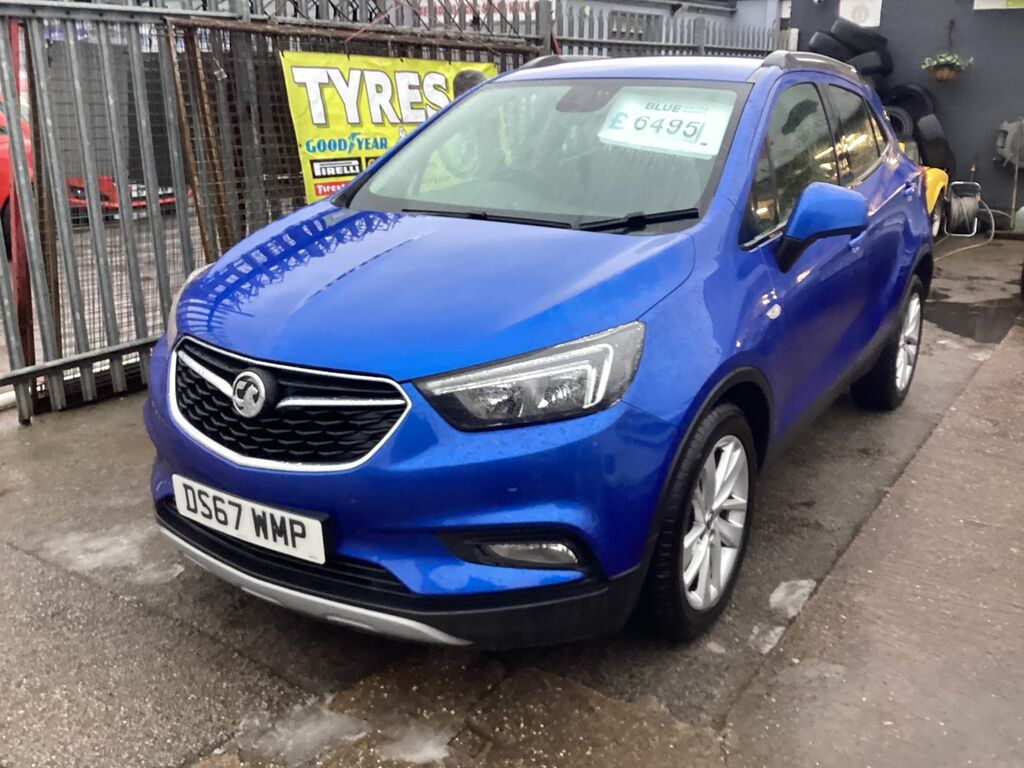 Vauxhall Mokka X 1.4I Turbo Ecotec Active Suv Eur DS67WMP Blue #3