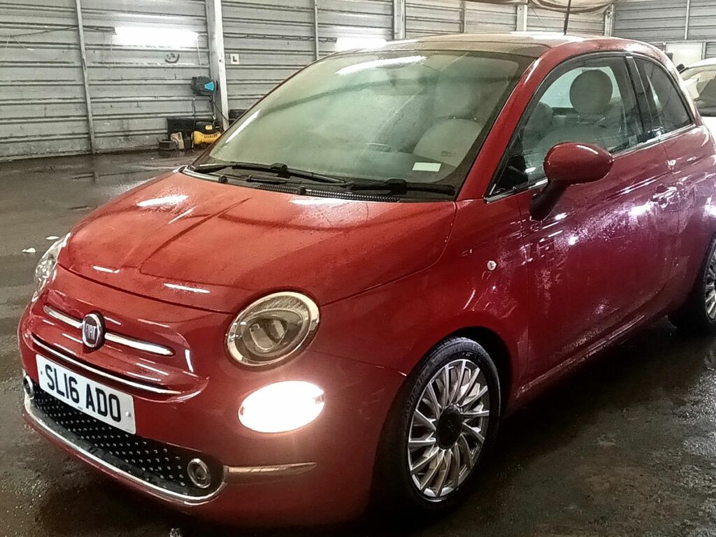 Fiat 500 1.2 Lounge Hatchback Euro 6 Ss Red