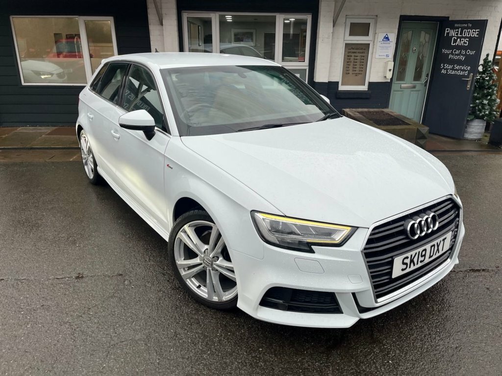 Audi A3 1L S Line SK19DXT White #6