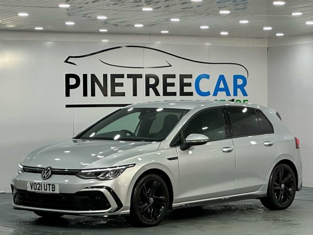 Volkswagen Golf 1.5 Etsi Mhev R-line Hatchback Hybrid D VO21UTB Silver #3