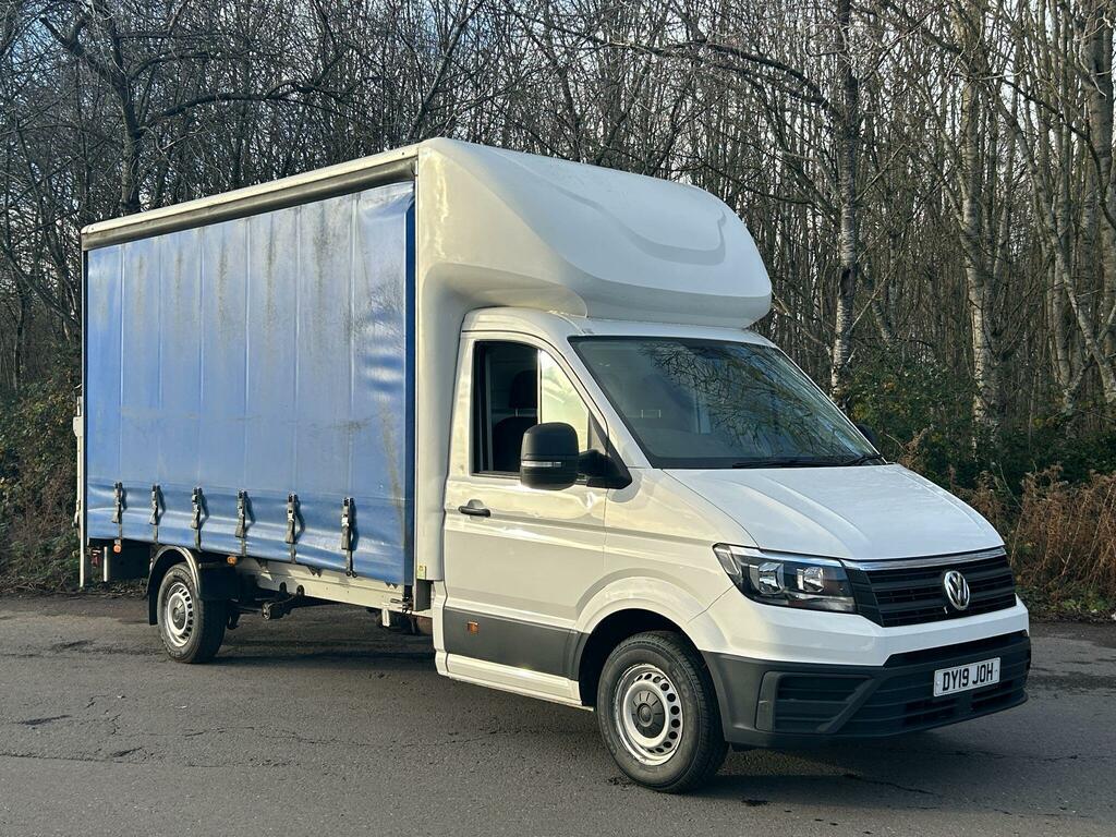 Volkswagen Crafter 35 2.0 140Ps Lwb Startline Curtainsider White
