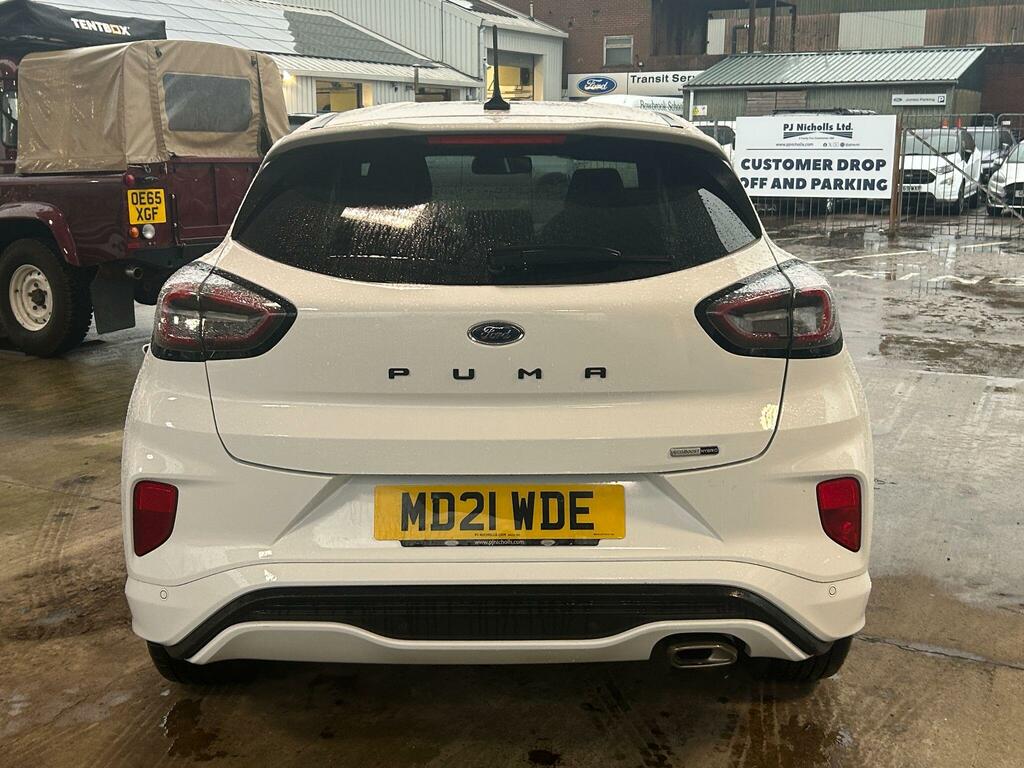 Ford Puma 1.0T Ecoboost Mhev St-line Euro 6 Ss MD21WDE White #5