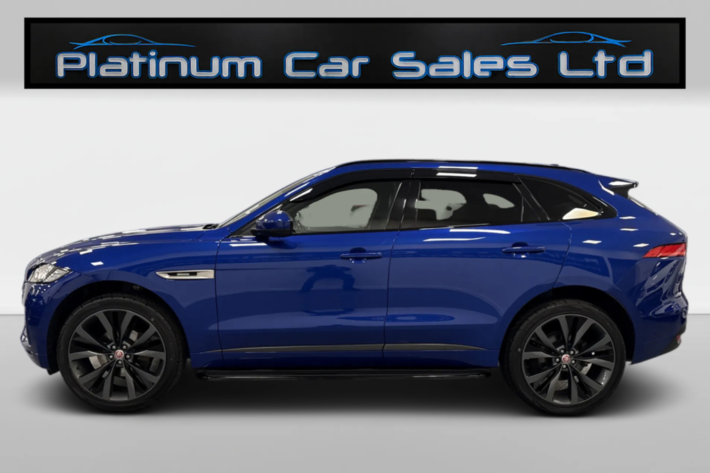 Jaguar F-Pace R-sport Auto HF67VUH Blue #5