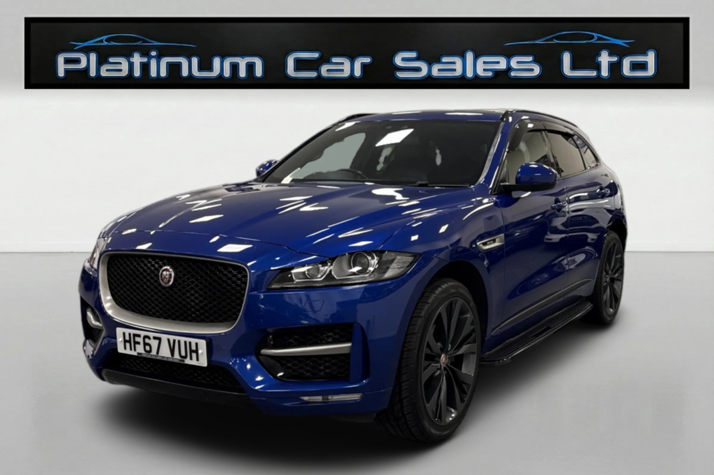 Jaguar F-Pace R-sport Auto HF67VUH Blue #3