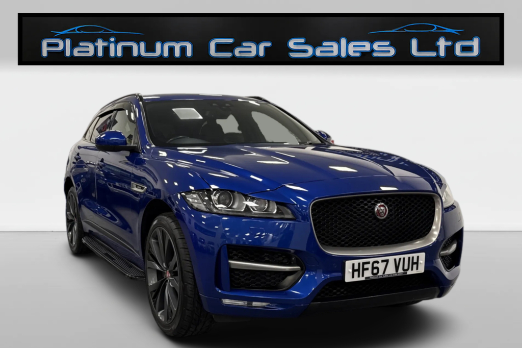 Jaguar F-Pace R-sport Auto Blue