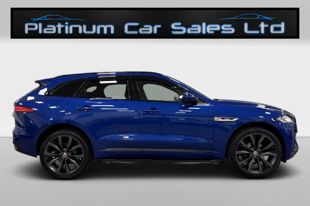 Jaguar F-Pace R-sport Auto HF67VUH Blue #4