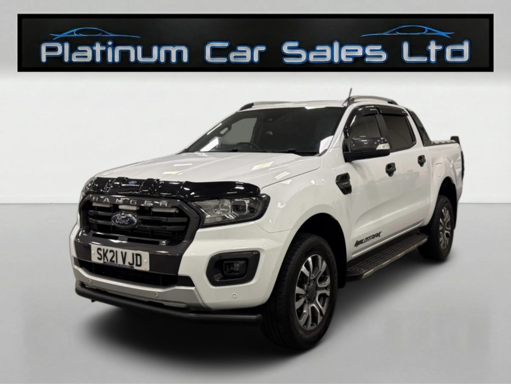 Ford Ranger Wildtrak Ecoblue SK21VJD White #2