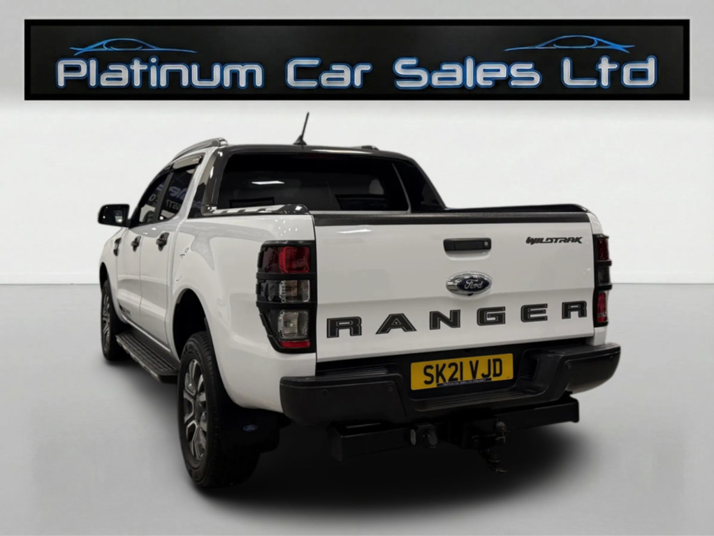 Ford Ranger Wildtrak Ecoblue SK21VJD White #6