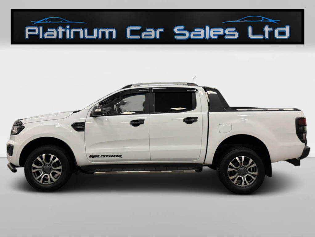 Ford Ranger Wildtrak Ecoblue SK21VJD White #4