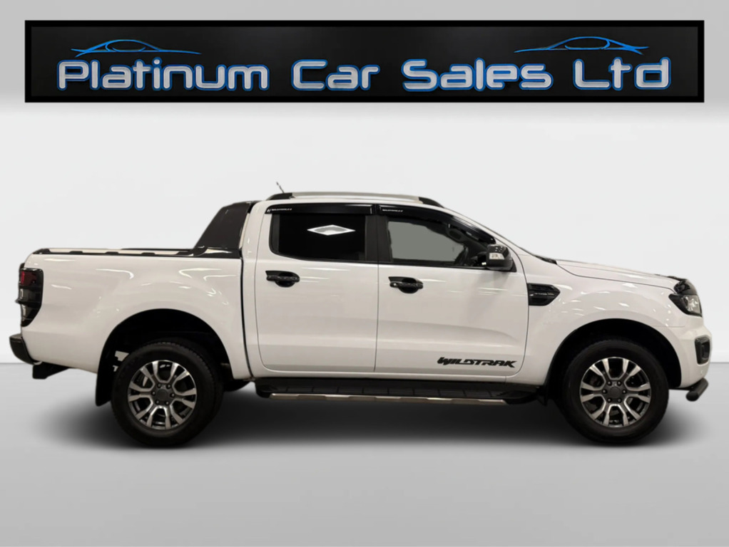 Ford Ranger Wildtrak Ecoblue SK21VJD White #3