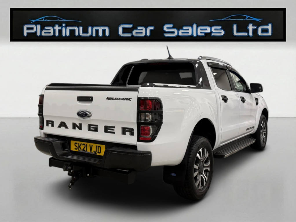 Ford Ranger Wildtrak Ecoblue SK21VJD White #5