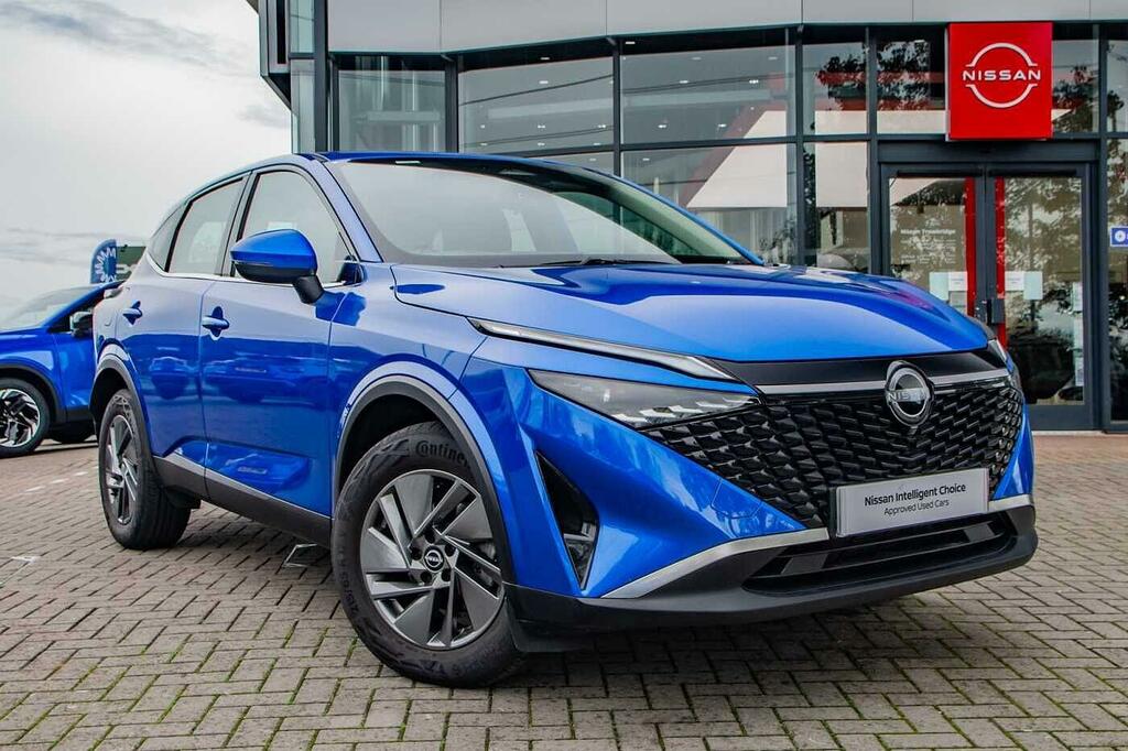 Nissan Qashqai 1.3 Dig-t Mh 158 Acenta Premium Xtronic Blue