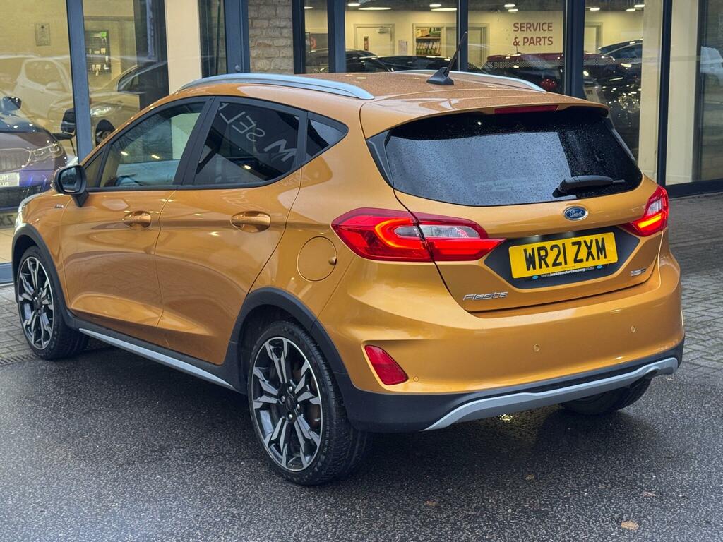 Ford Fiesta 1.0T Ecoboost Mhev Active X Edition Euro 6 Ss 5 WR21ZXM Yellow #4