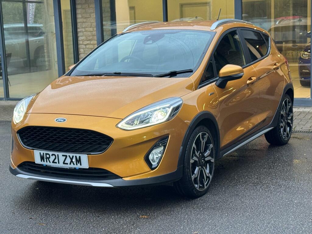 Ford Fiesta 1.0T Ecoboost Mhev Active X Edition Euro 6 Ss 5 WR21ZXM Yellow #3