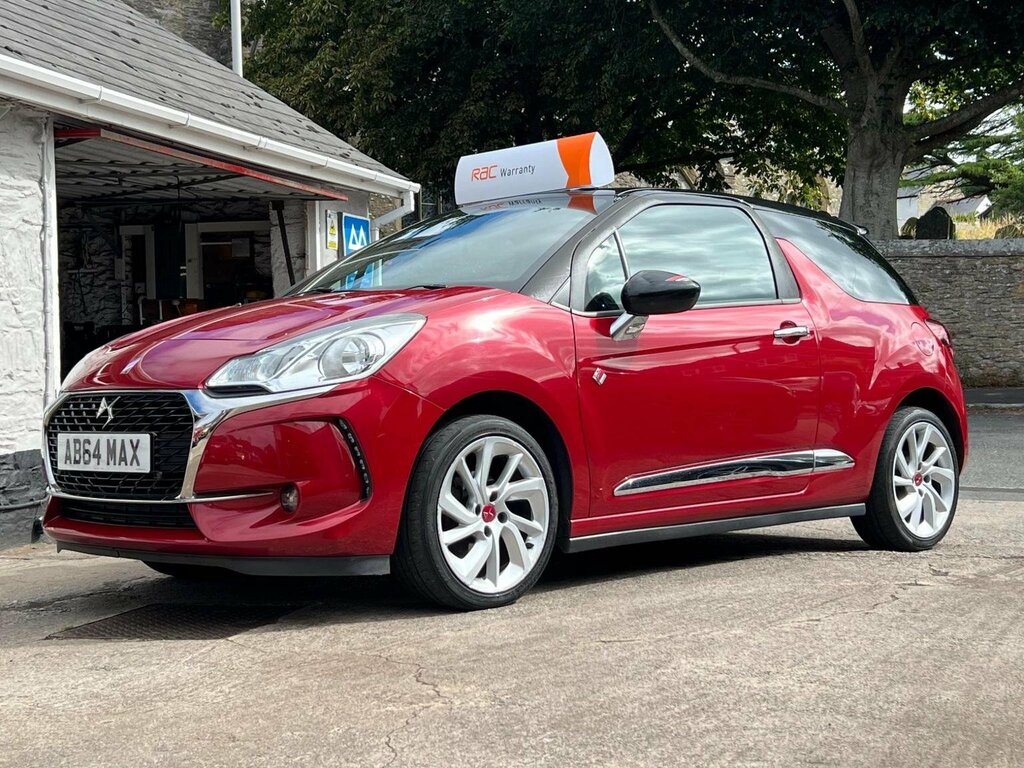 DS DS 3 Hatchback 1.2 Puretech Performance Line Euro 6 S KW66BYO Red #2
