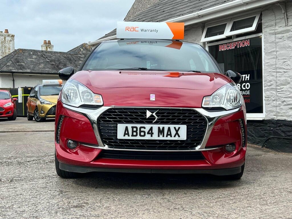DS DS 3 Hatchback 1.2 Puretech Performance Line Euro 6 S KW66BYO Red #4
