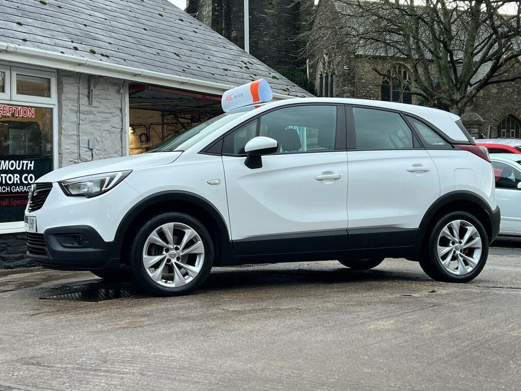 Vauxhall Crossland X Suv 1.2 Turbo Ecotec Gpf Se Euro 6 Ss 2019 DU19UHR White #4