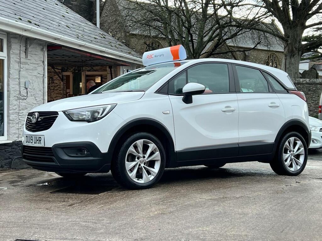Vauxhall Crossland X Suv 1.2 Turbo Ecotec Gpf Se Euro 6 Ss 2019 DU19UHR White #5