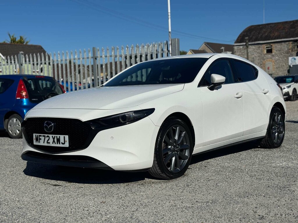 Mazda 3 2.0 3 Sport Luxury Mhev MF72XWJ White #3