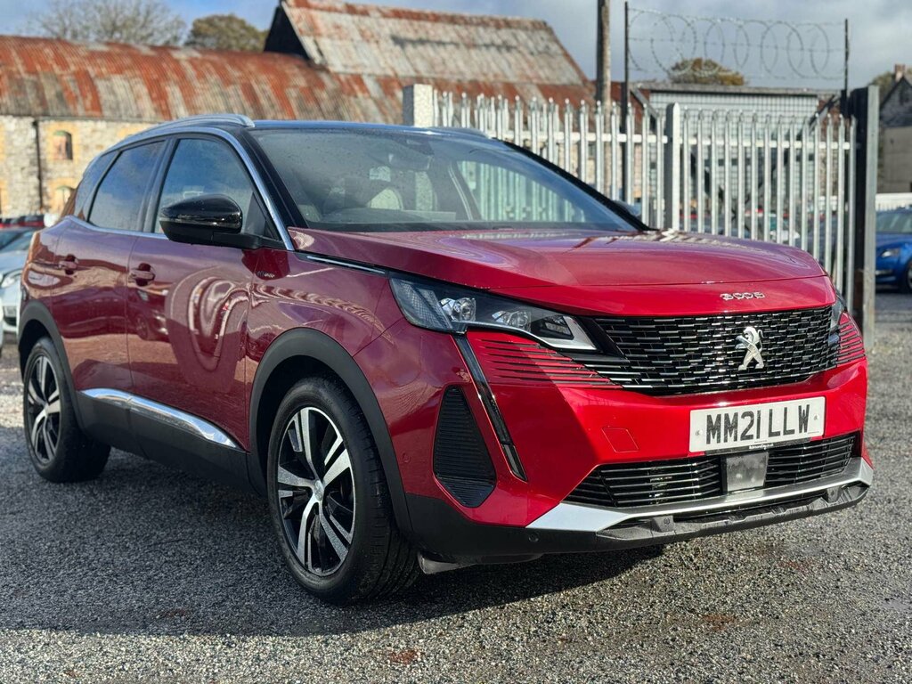 Peugeot 3008 1.6 3008 Gt Premium Ss Phev Red