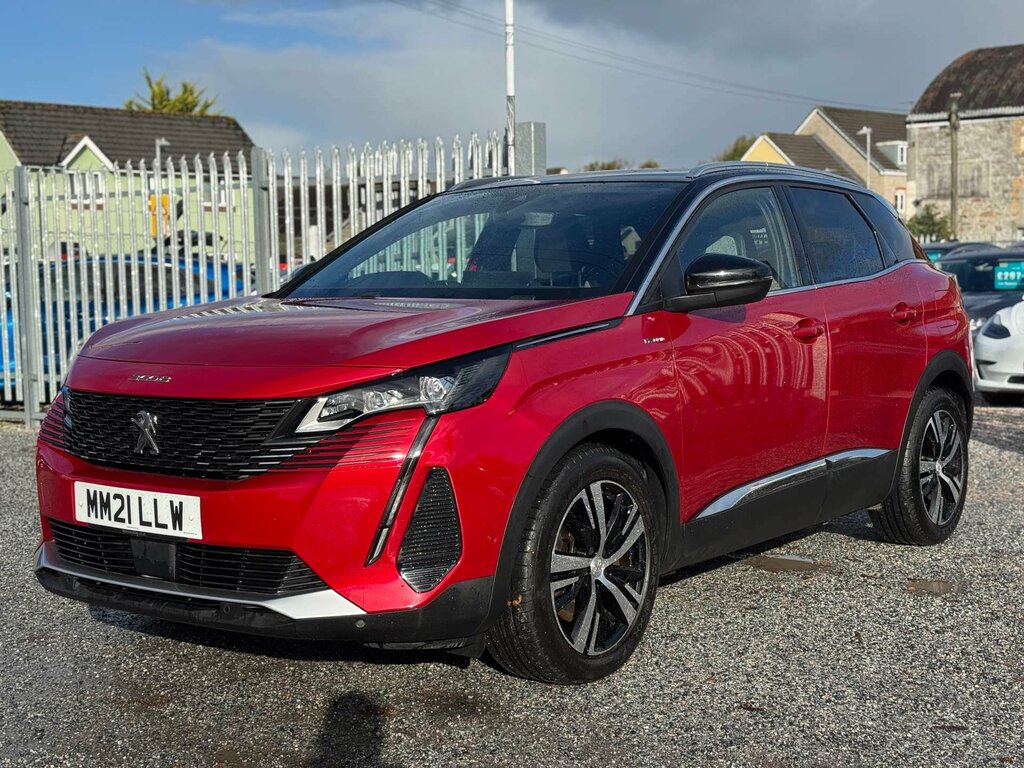 Peugeot 3008 1.6 3008 Gt Premium Ss Phev MM21LLW Red #3