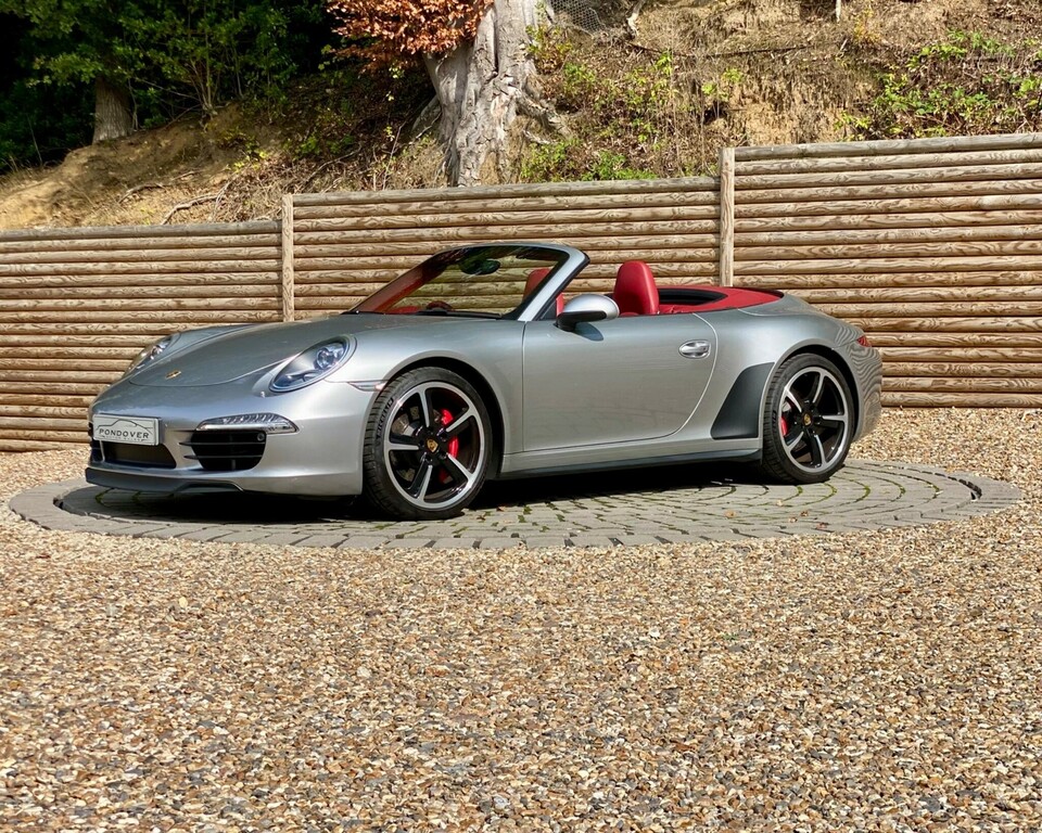 Porsche 911 Convertible PK13YKY Silver