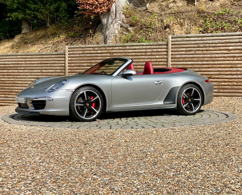 Porsche 911 Convertible PK13YKY Silver #3