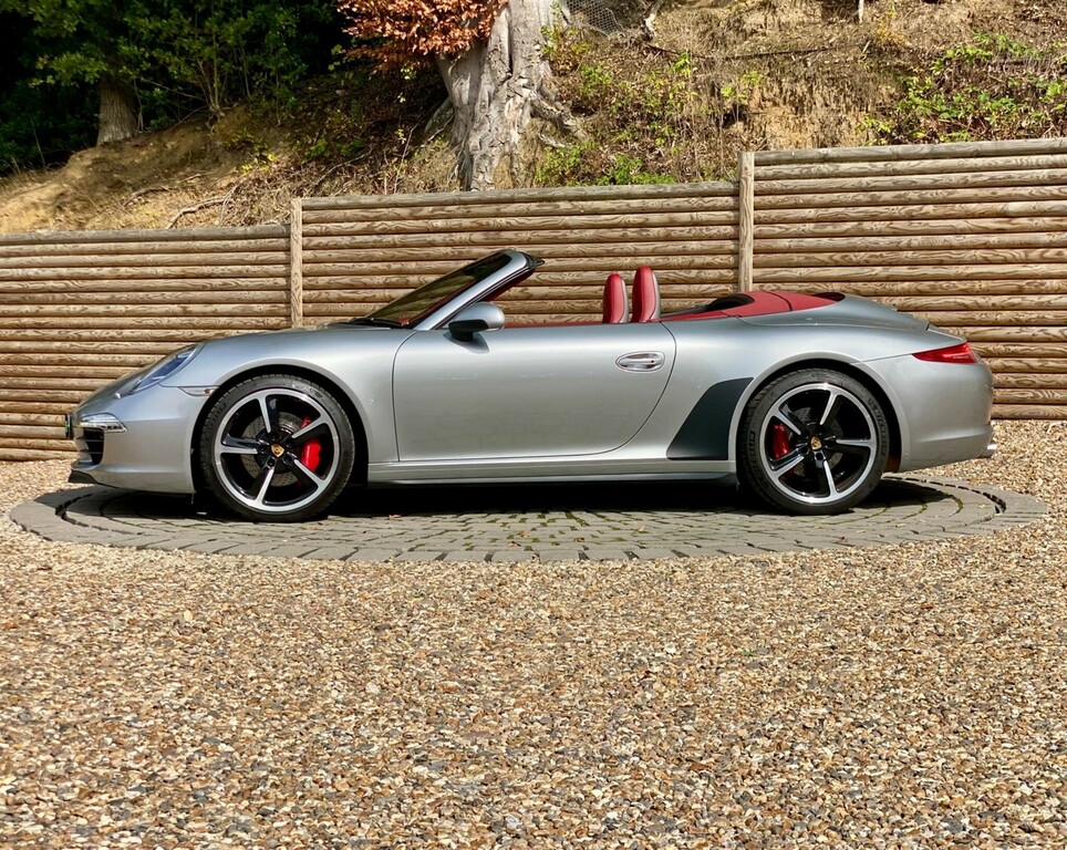 Porsche 911 Convertible PK13YKY Silver #6