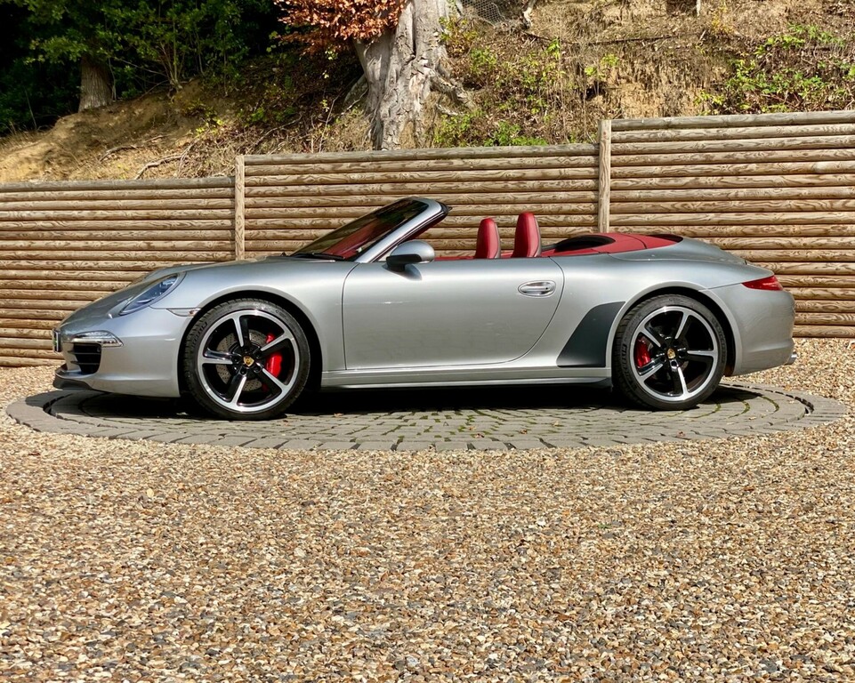 Porsche 911 Convertible PK13YKY Silver #5