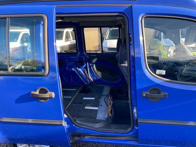 Fiat Doblo 1.9 Jtd Sx Blue #40