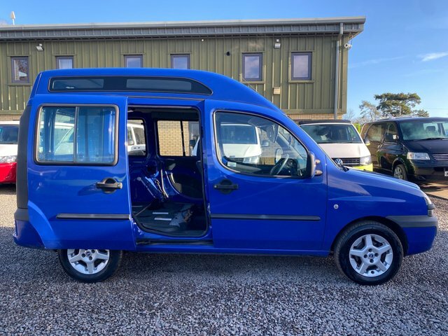 Fiat Doblo 1.9 Jtd Sx Blue #9