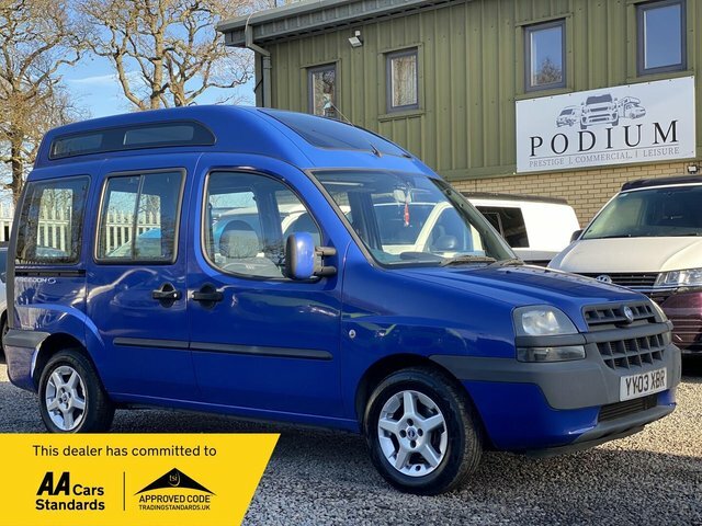 Fiat Doblo 1.9 Jtd Sx Blue #1
