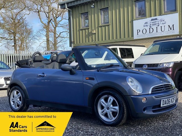 Mini Convertible 1.6 One Euro 4 Blue